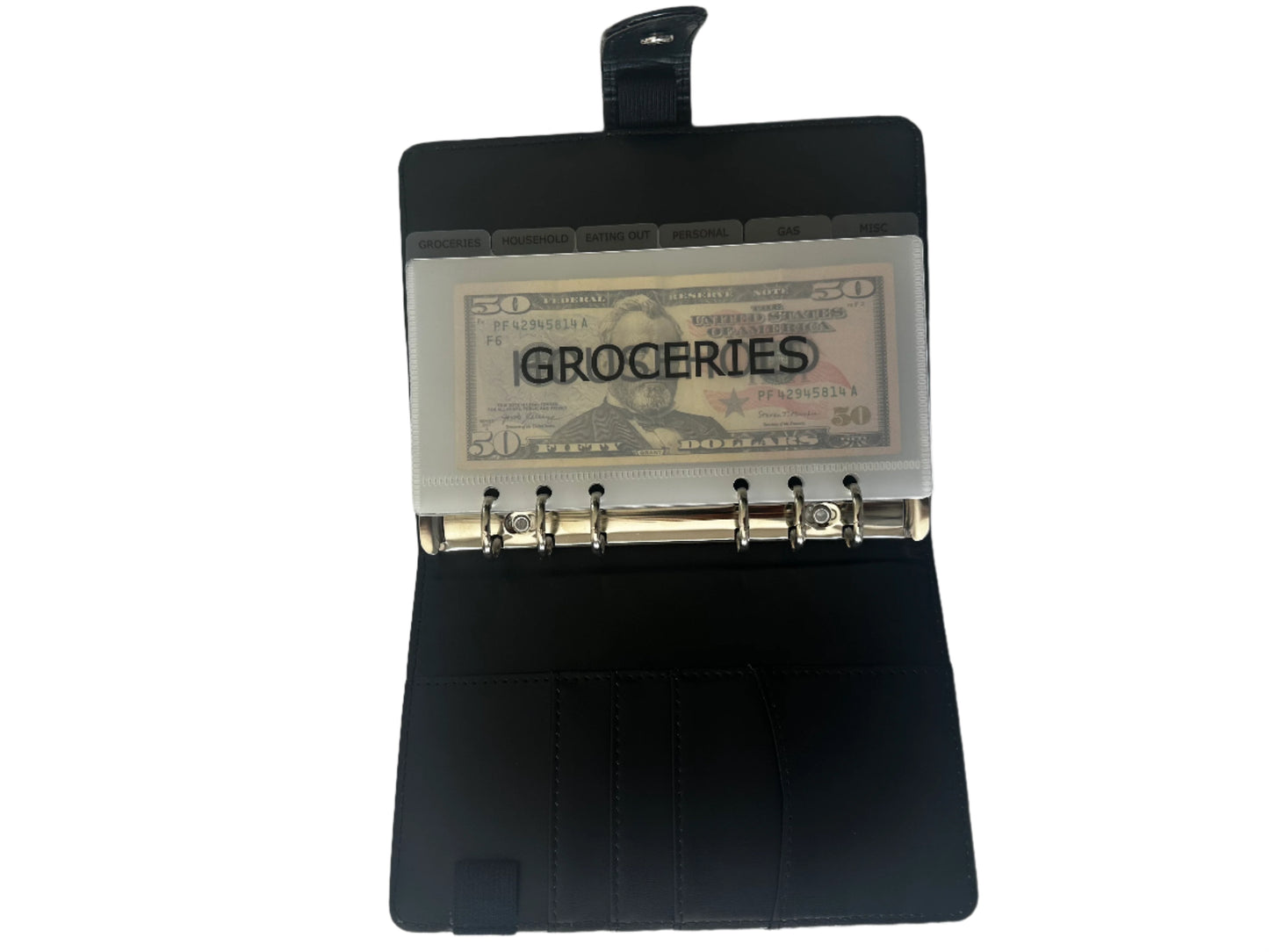 Minimalist Tabbed Cash System Envelopes – A6