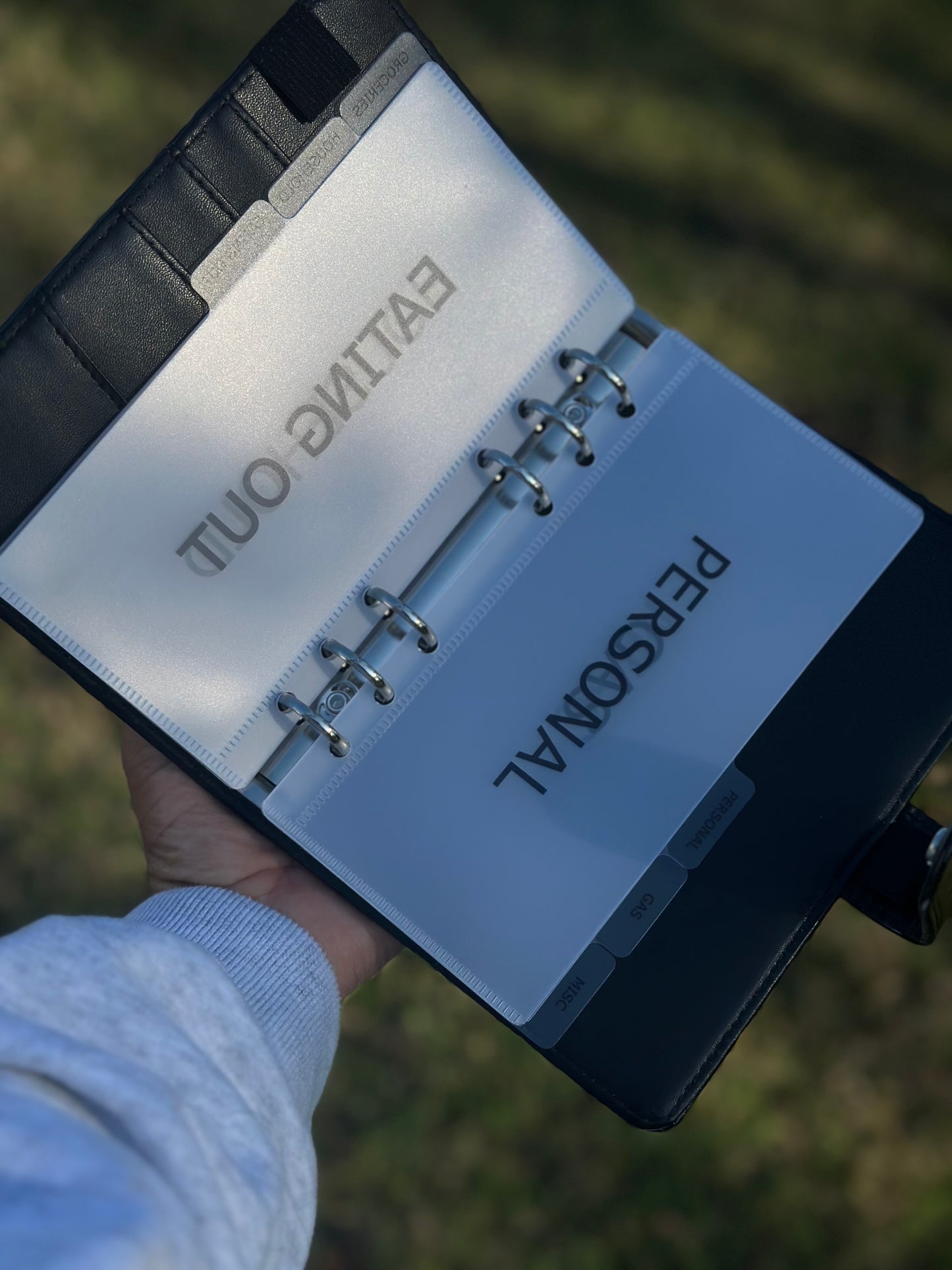 Minimalist Tabbed Cash System Envelopes – A6